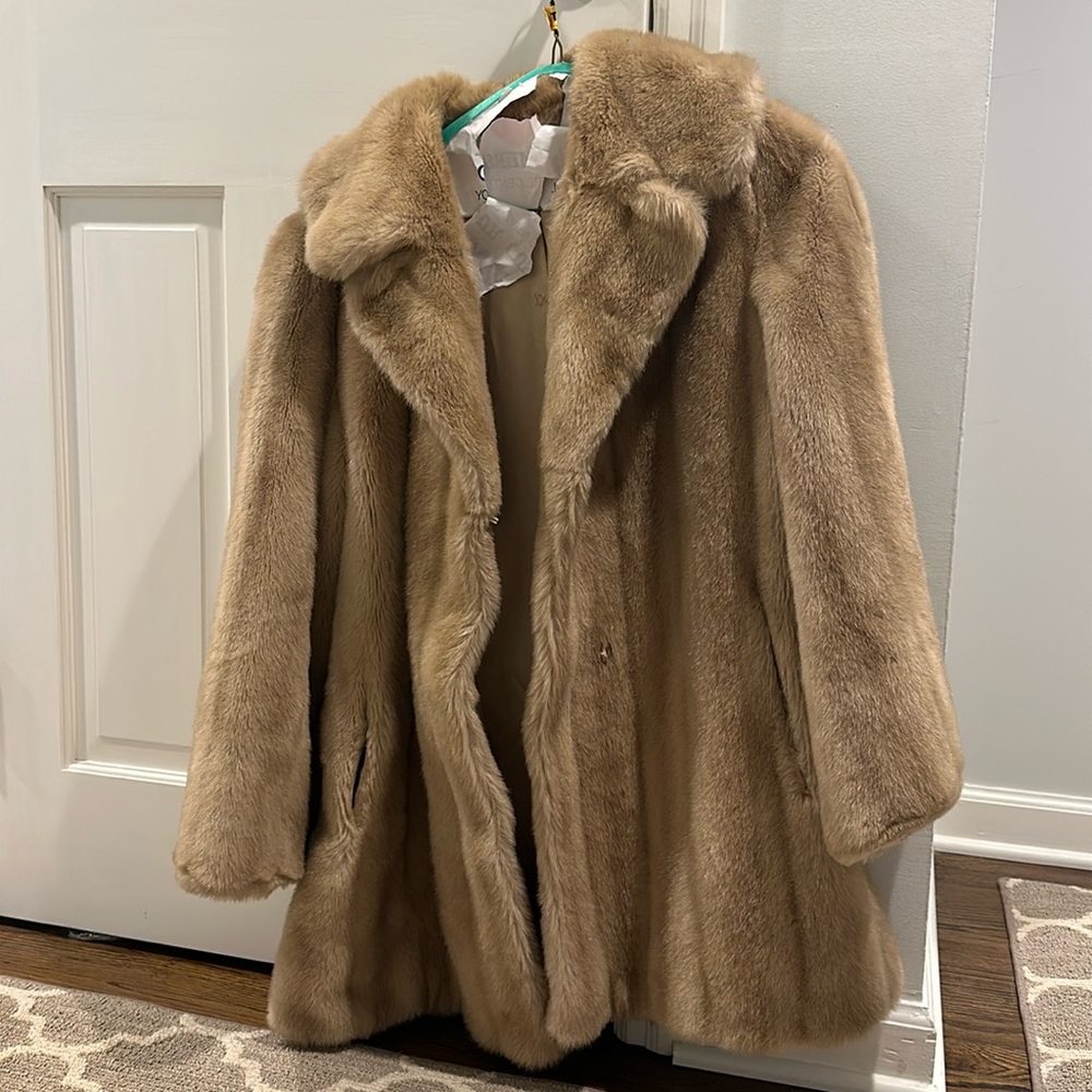 Vintage Faux Fur Coat